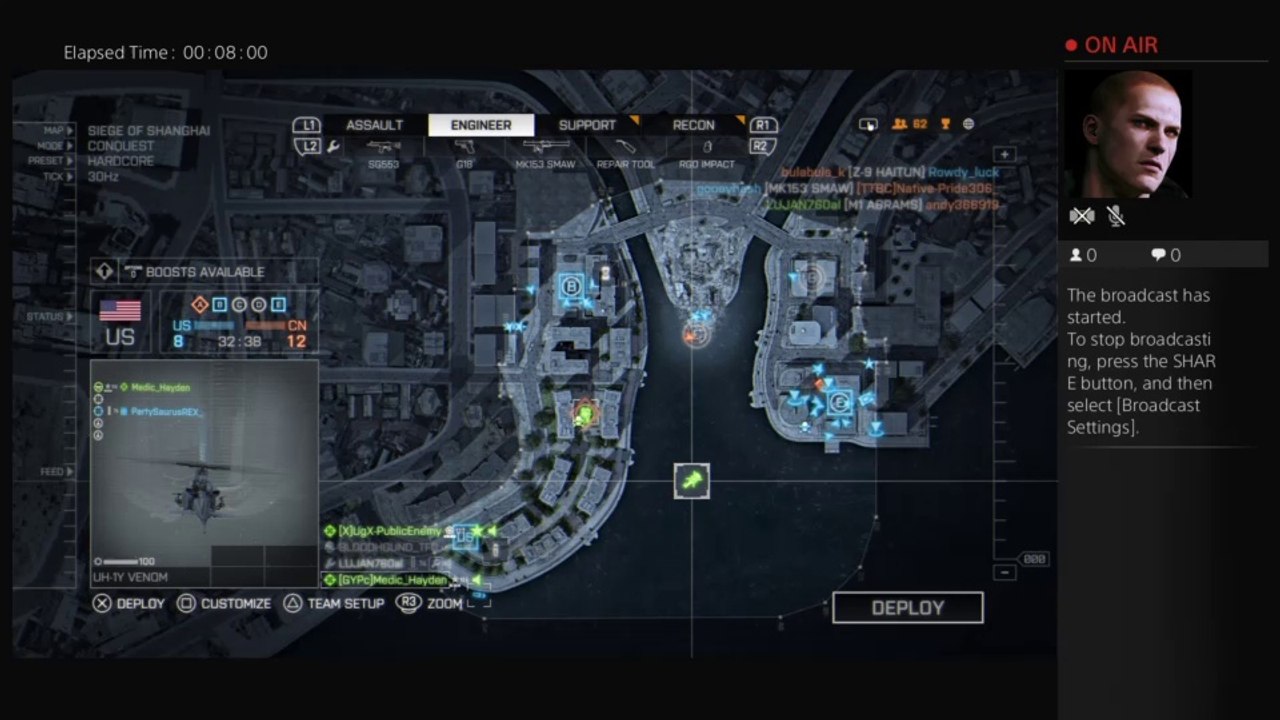 BF4 Dragon Valley Conquest Helicopter LAV ZBD
