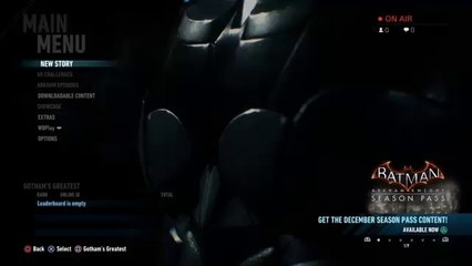 Batman Arkham Knight Bölüm:1 işte batman bõyle öldü