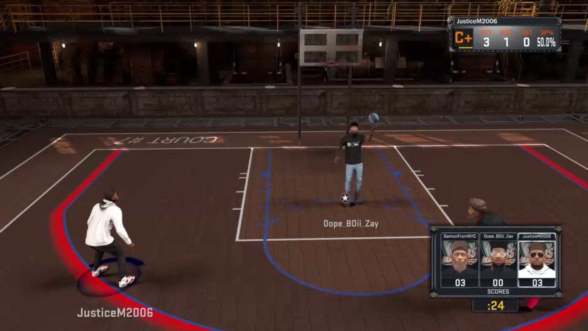 ⁣Playing 2k