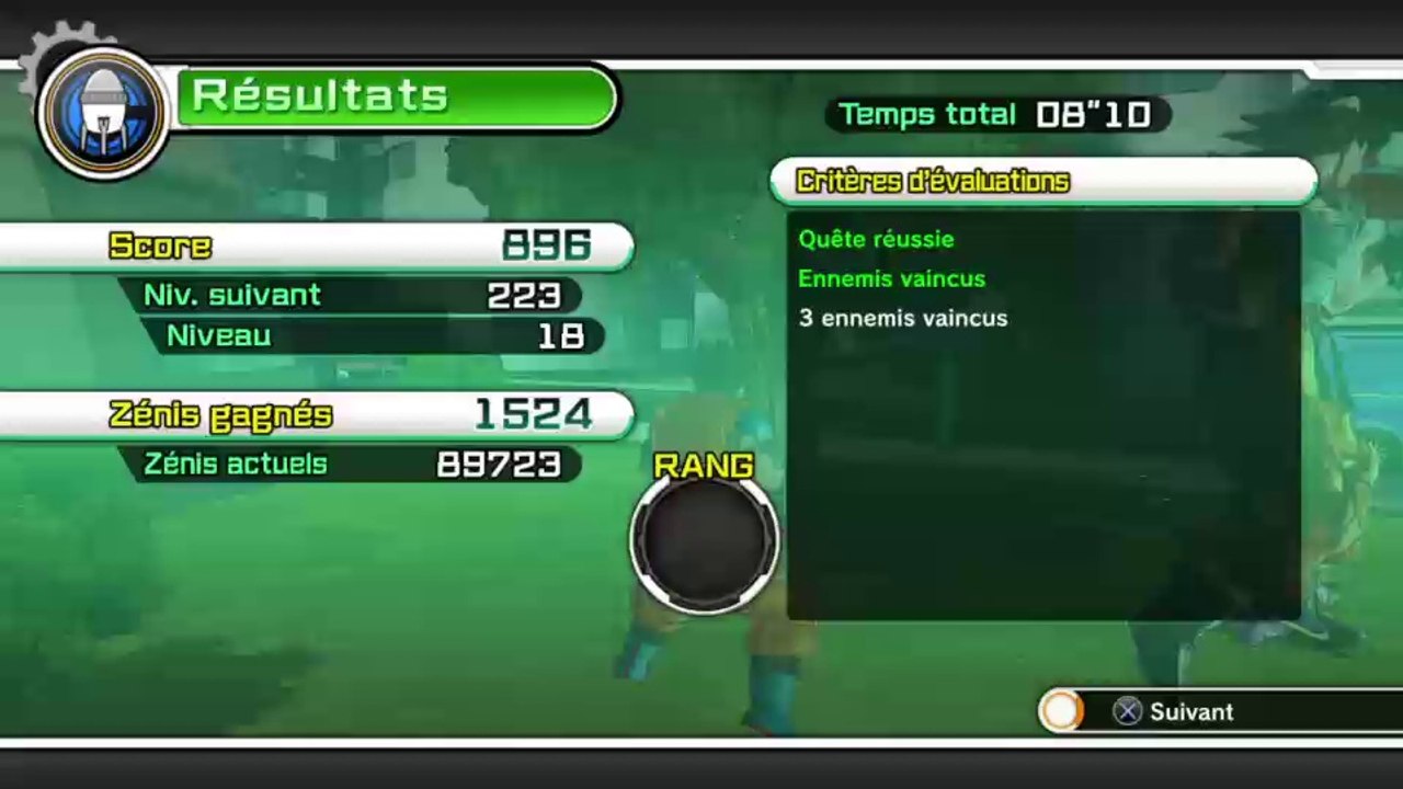 Dragon ball z xenoverse les quetes parallèle