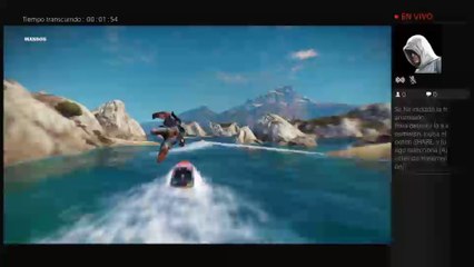 Transmisión de just cause mola xd