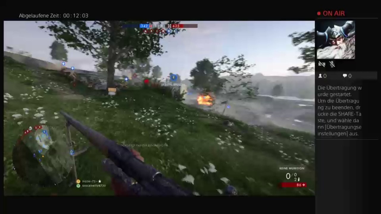 PS4-Live-Übertragung von Haze-72-