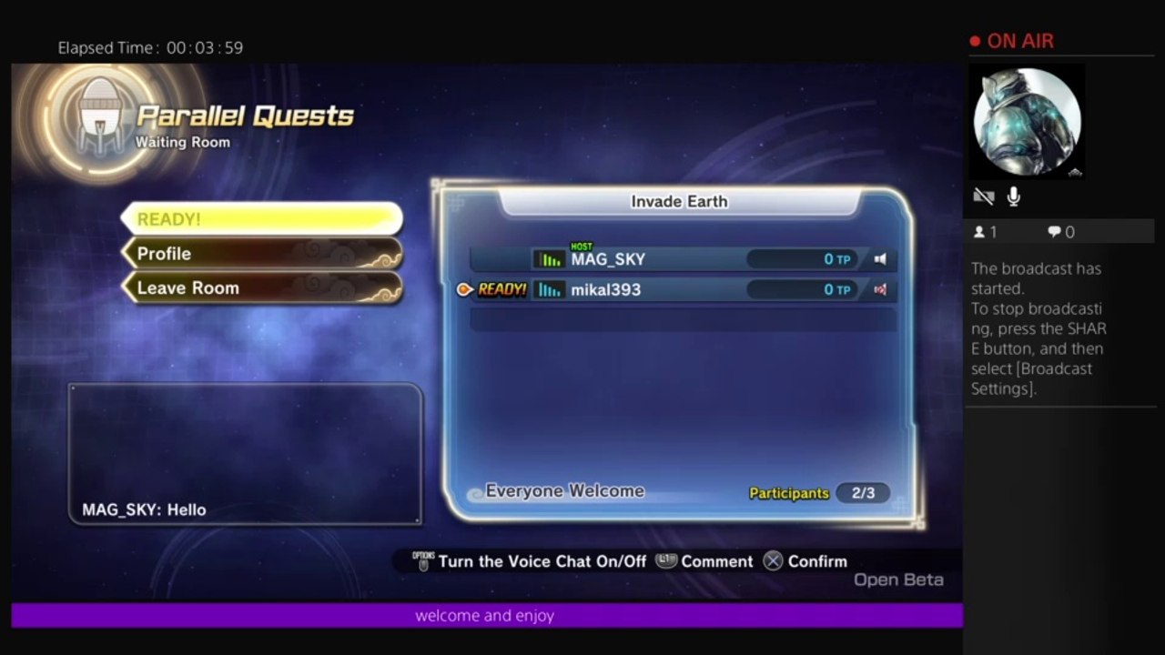 mikal393's Live PS4 Broadcast