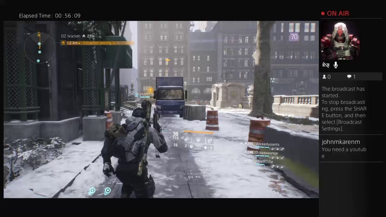 Ghost_Wolf07's Live PS4 dark zone alone