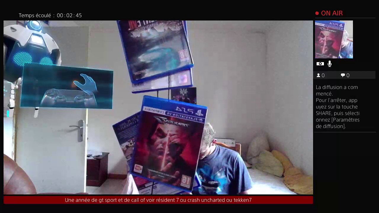 Diffusion PS4 en direct de Matmatprime