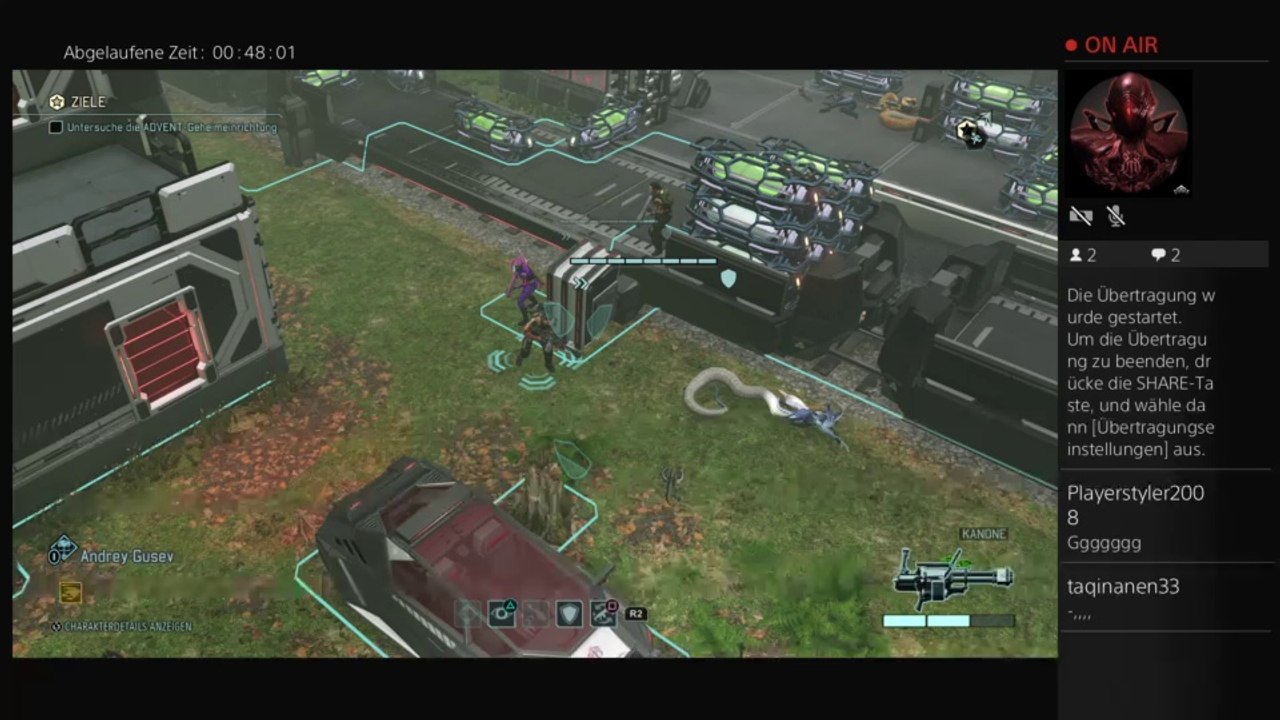 PS4-Live-Übertragung Conan Exils