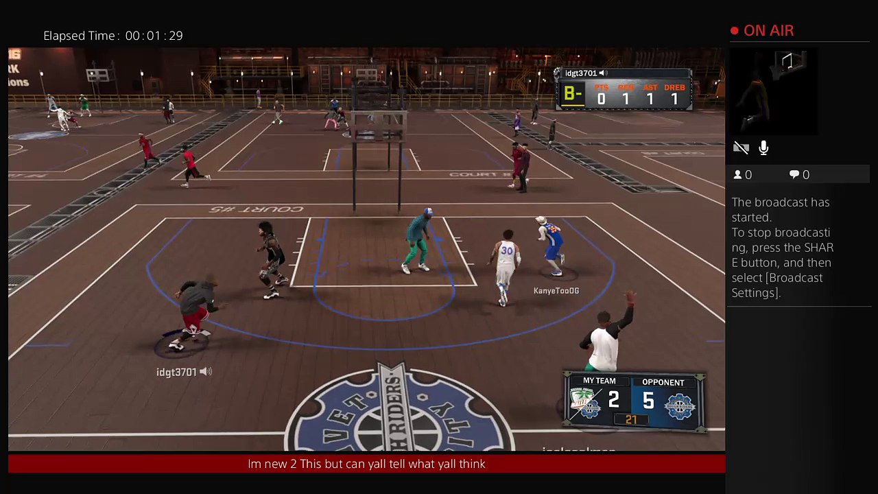 Nba 2k17  wid my squad