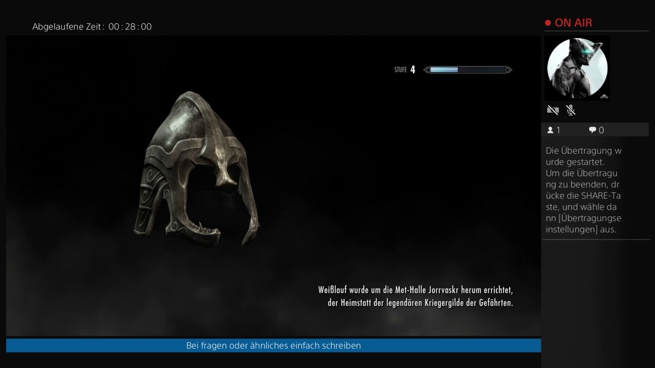 PS4-Live-Übertragung von Chill-Vito