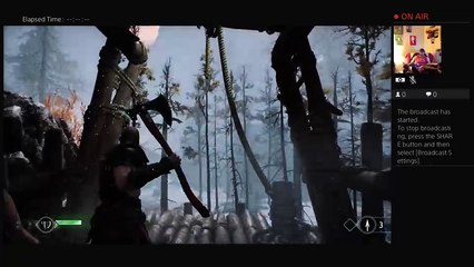 Chino playing GOD OF WAR while watching trailer park boys