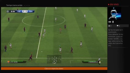 Jugando Pes 2015 partido espectaculares