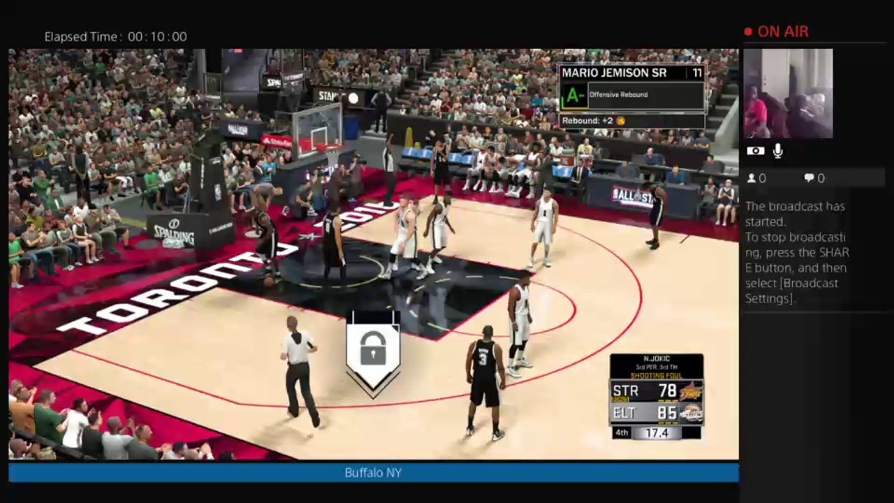 UPTOWNBUFFNY's Live PS4 Broadcast