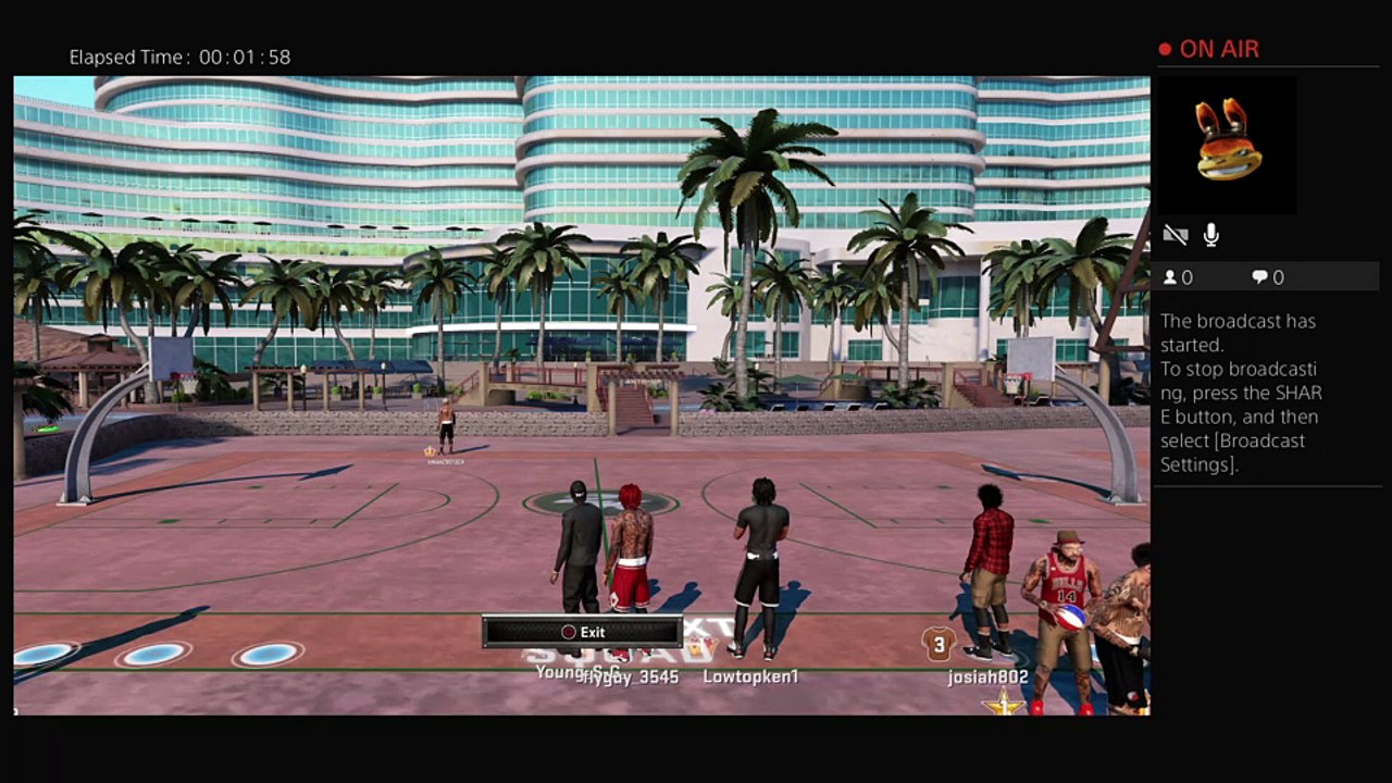 Young SG PS4 Broadcast