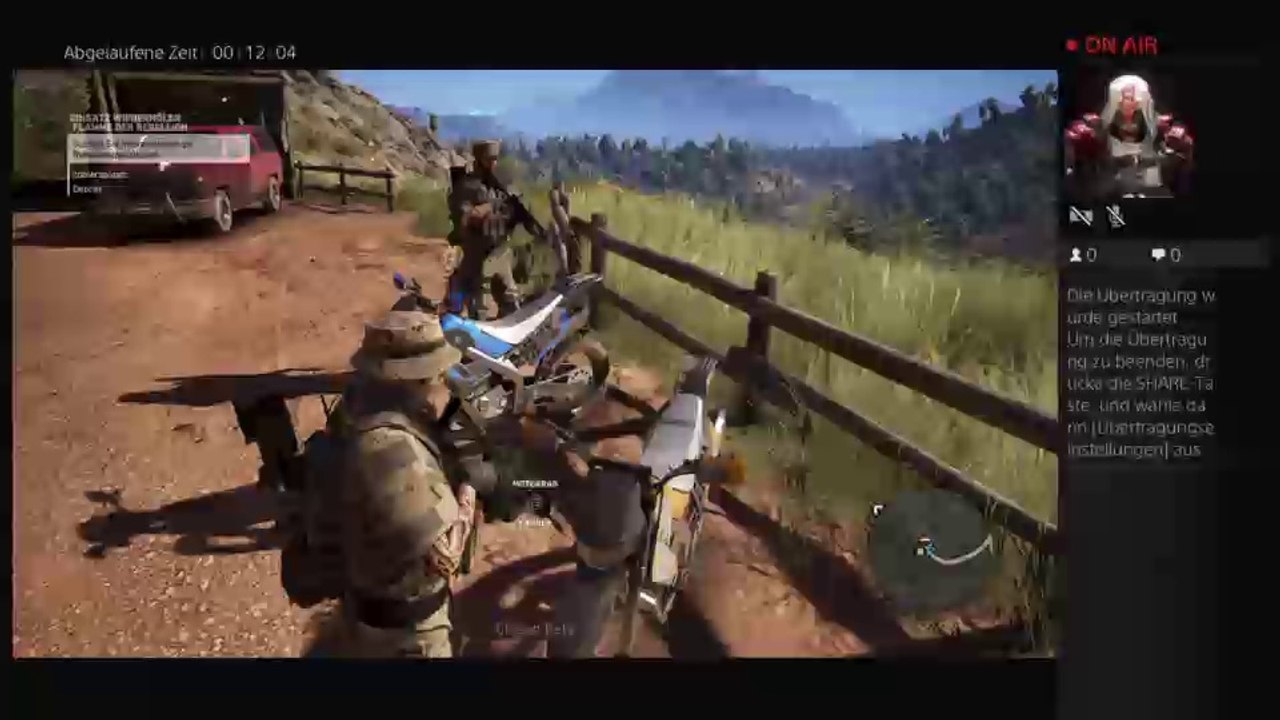 PS4-Live-Übertragung von cooiersplash