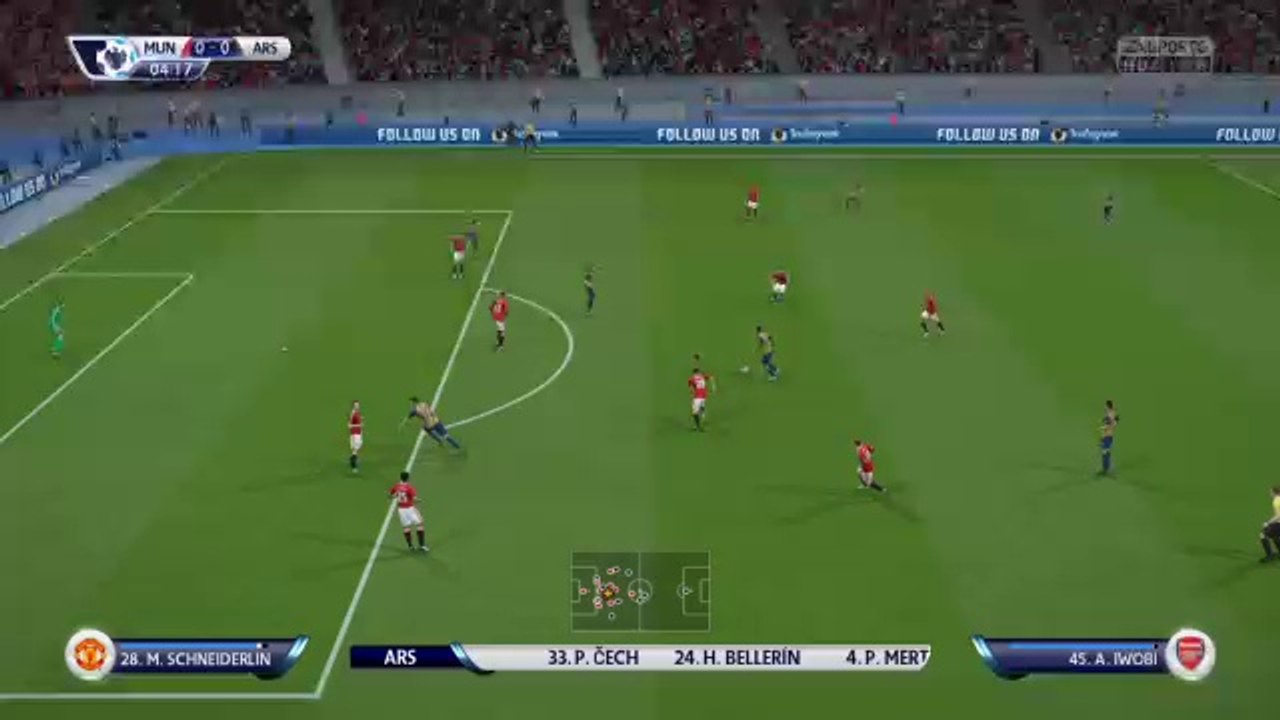 Jugando fifa 16 sin comentar PS4