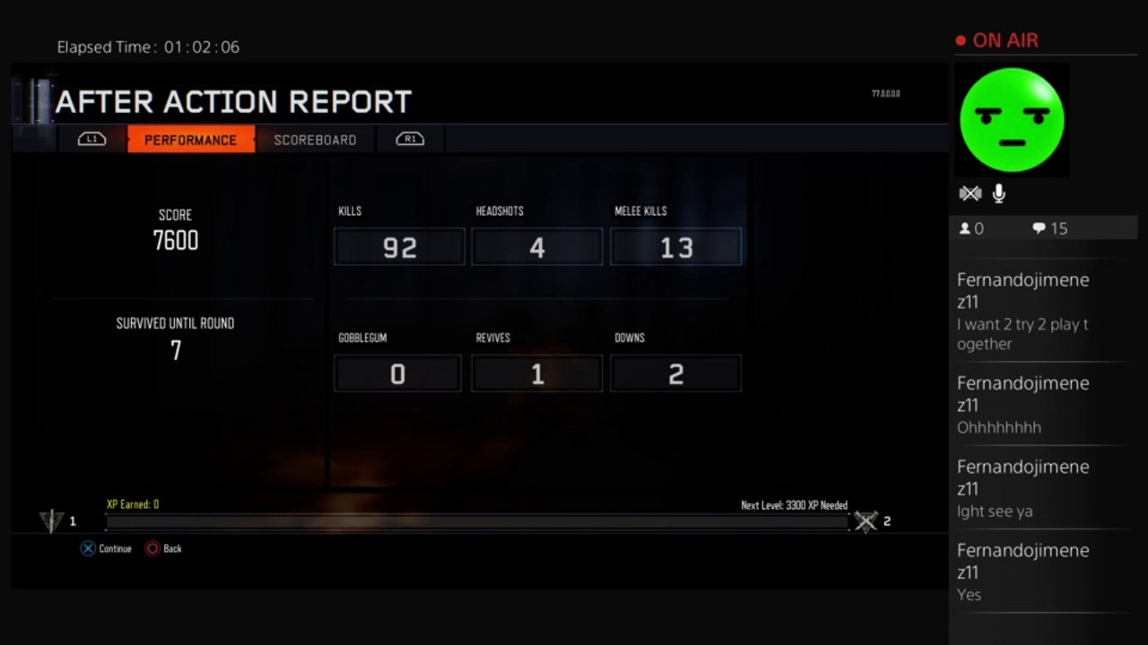 awall649's Live PS4 Broadcast