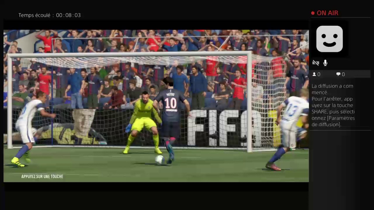 Quelque match sur FIFA17