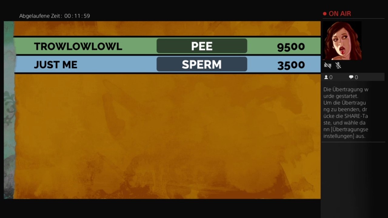 Ps4-live-Übertragung von annichan