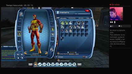 Transmisión de PS4 en vivo de Dc universe online