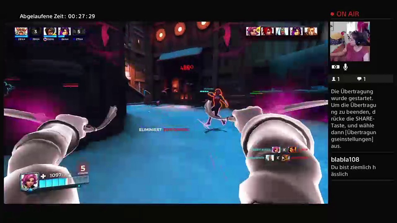 Ps4-live-Übertragung von ahnouk