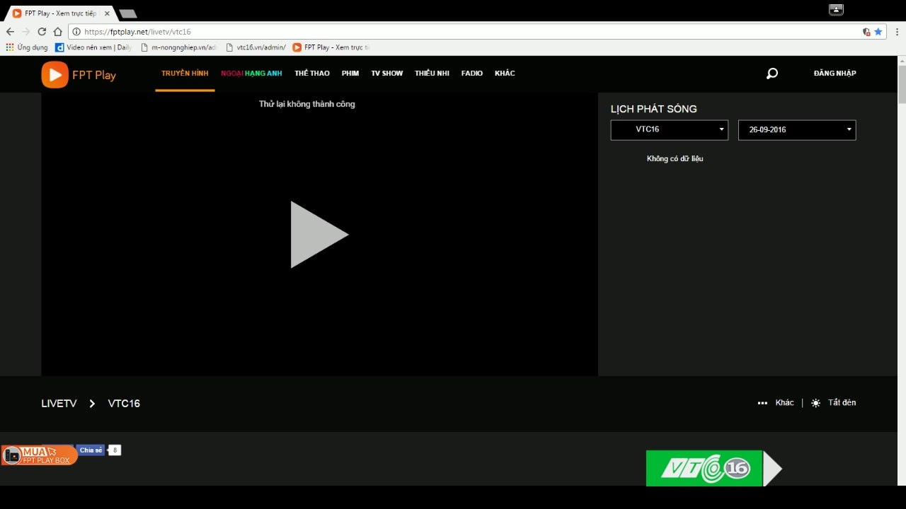 VTC16 - Live