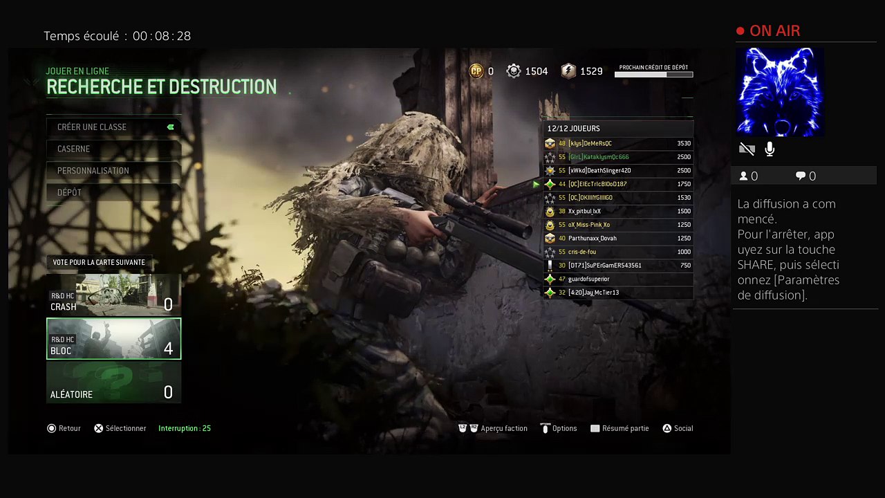 Diffusion PS4 en direct de KataklysmQc666