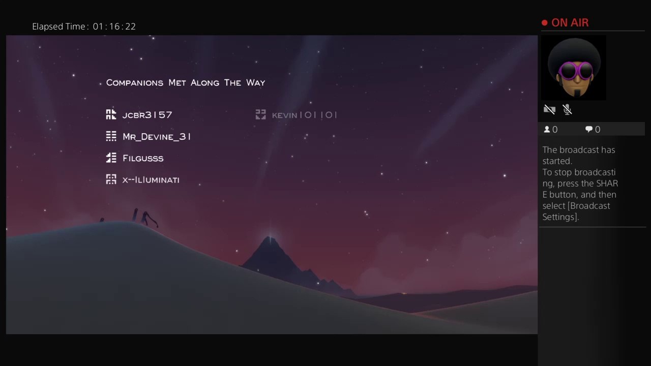 First Time Journey
