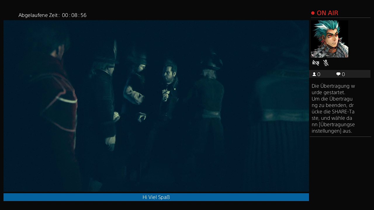 Ps4-live-Übertragung von alane-g-h