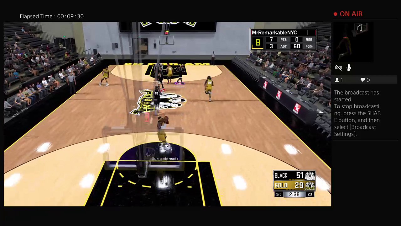 MrRemarkableNYC's Live PS4 Broadcast