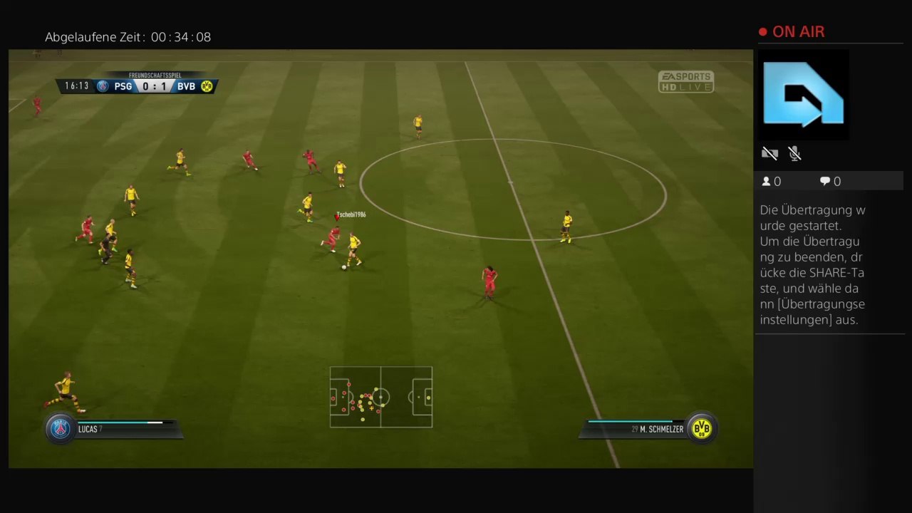 Ps4-live-Übertragung von marcii1111