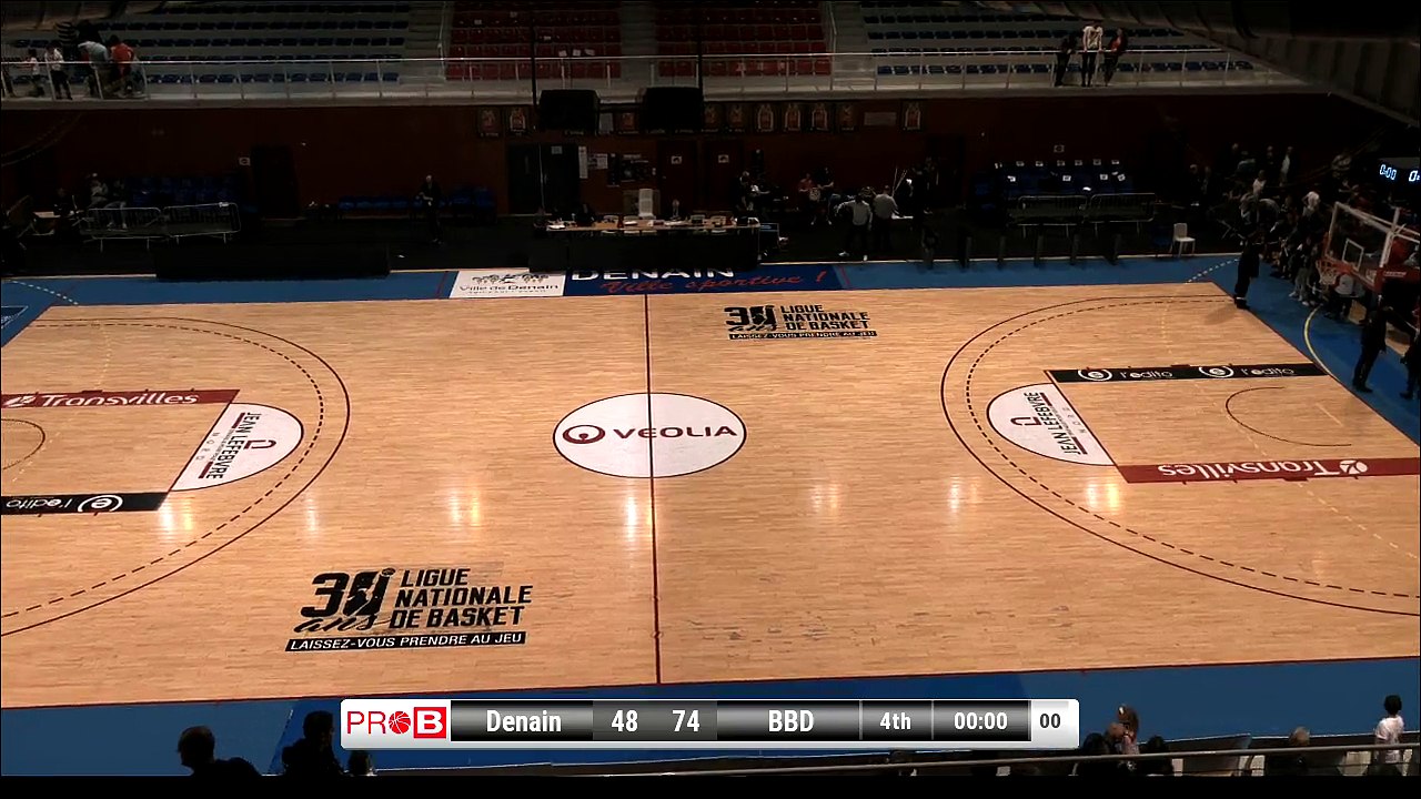 LIVE BASKET : ASC Denain VPH vs Boulazac Basket Dordogne (PROB - J33)