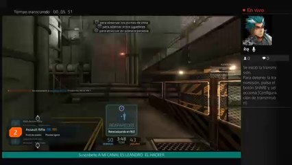 LEANDRO EL HACKER en vivo jugando BLACK LIGT