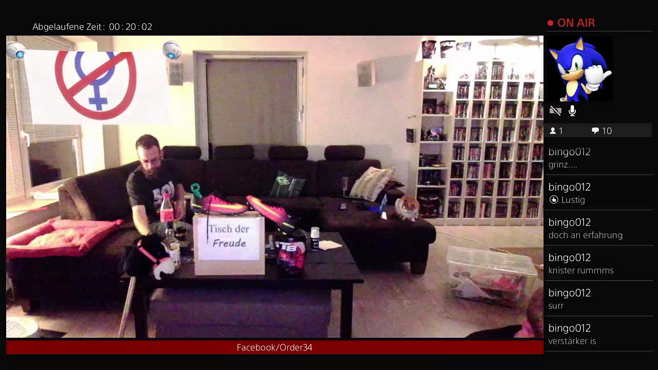 Tisch der Freude spontan stream