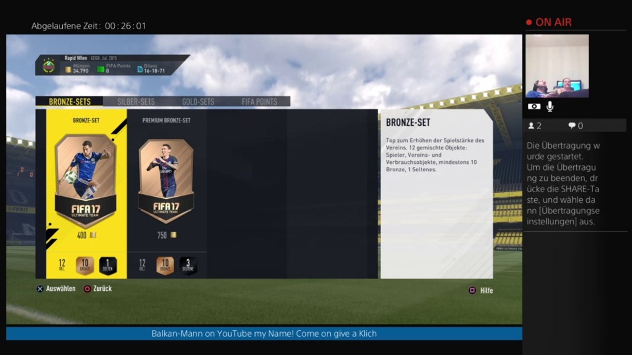 PS4-Live-Übertragung von Austria-Devil