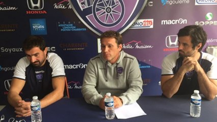 la conférence de presse du SAXV avant Dax