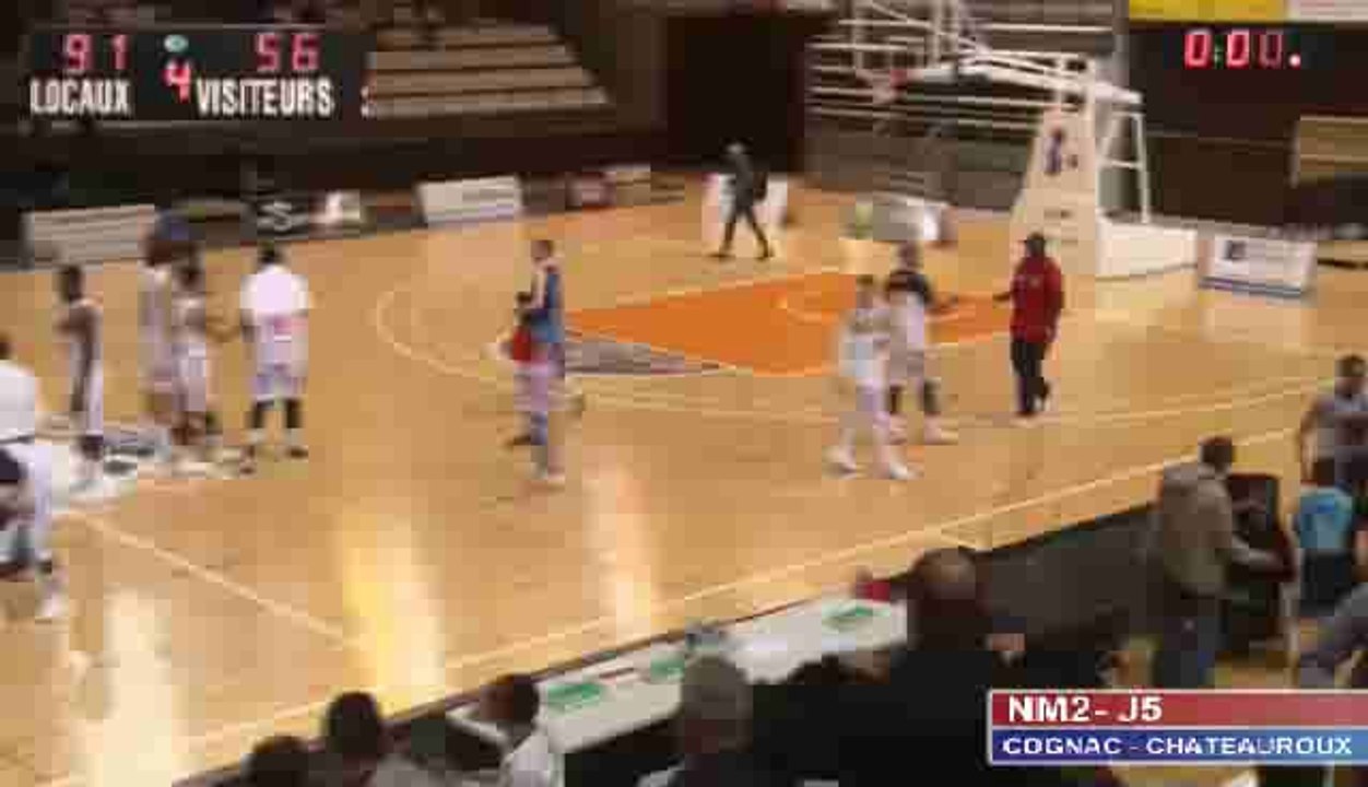 Live Basket NM2 - Cognac vs Chateauroux