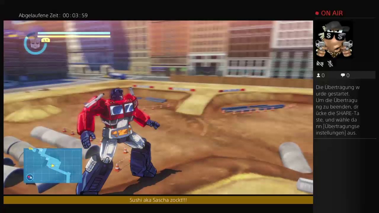 Ps4-live-Übertragung von sushi1909