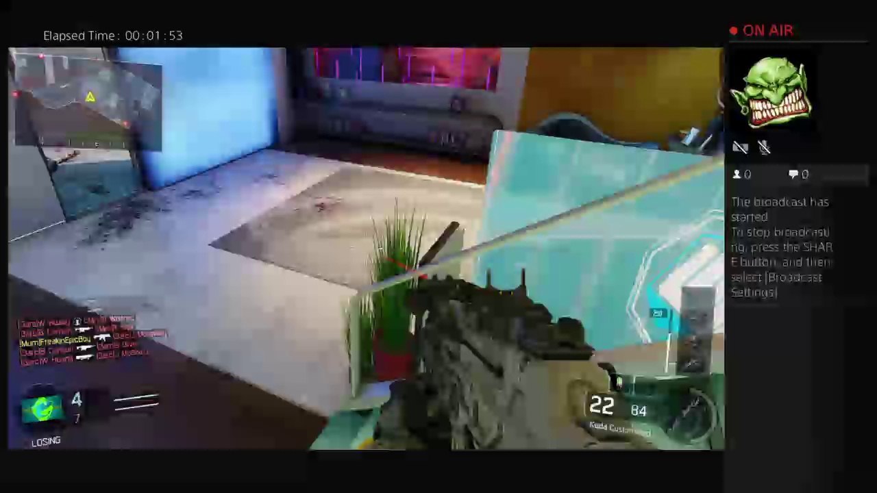 Live PS4 Broadcast