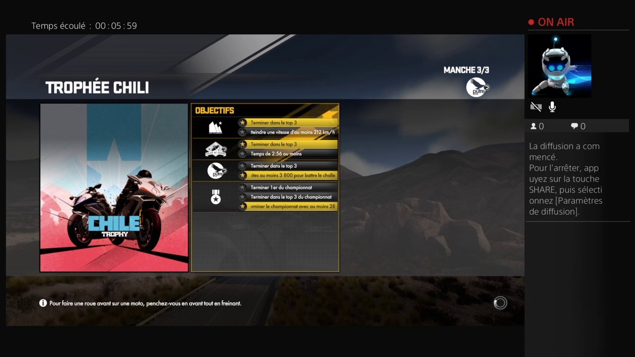 Diffusion PS4 en direct de raph69310