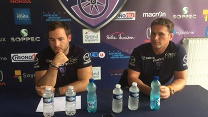 conférence de presse SAXV avant Perpignan