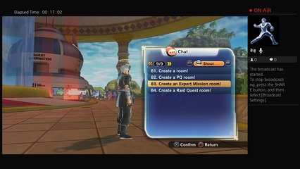 DBGTX_ 101 Livefeed: xenoverse 2 rank up n requests