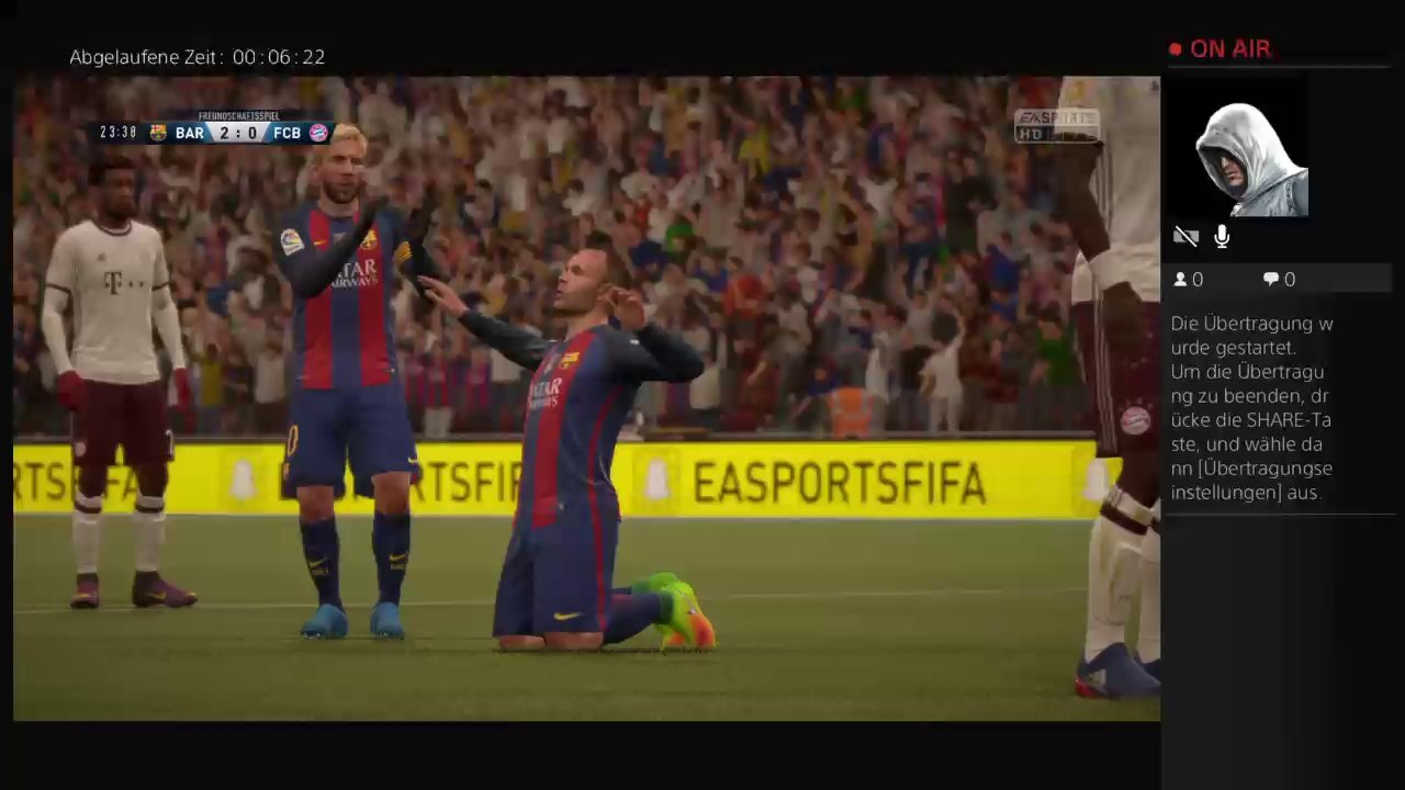 PS4-Live-Übertragung von Berlin-Scarface