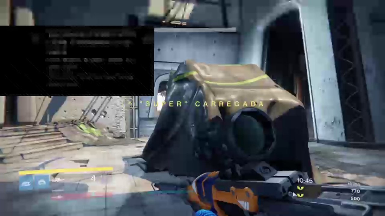 Destiny treinando com os amigos