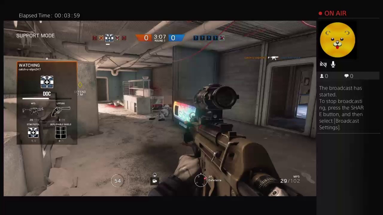 Playing some siege