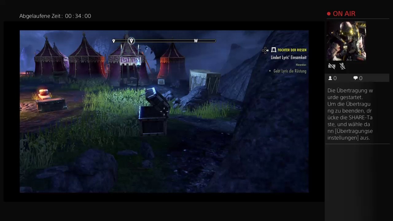 Ps4-live-Übertragung von the-player2011
