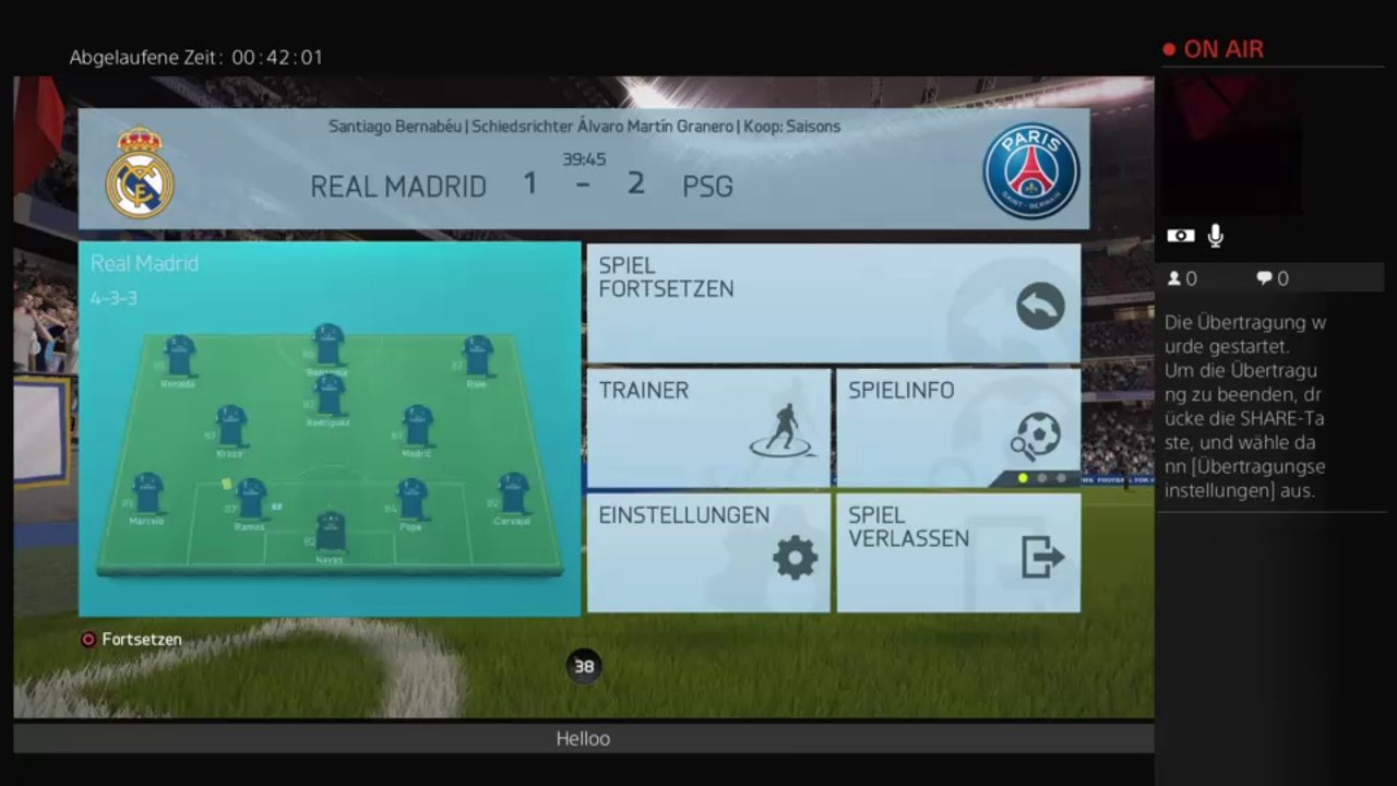 Ps4-live-Übertragung von espelkamp25