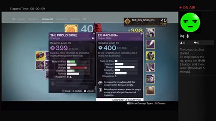 Destiny trials carries