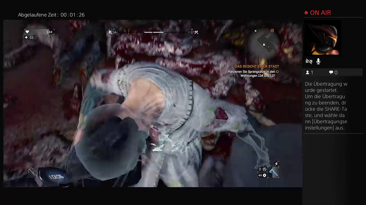 Ps4-live-Übertragung von minecro2003