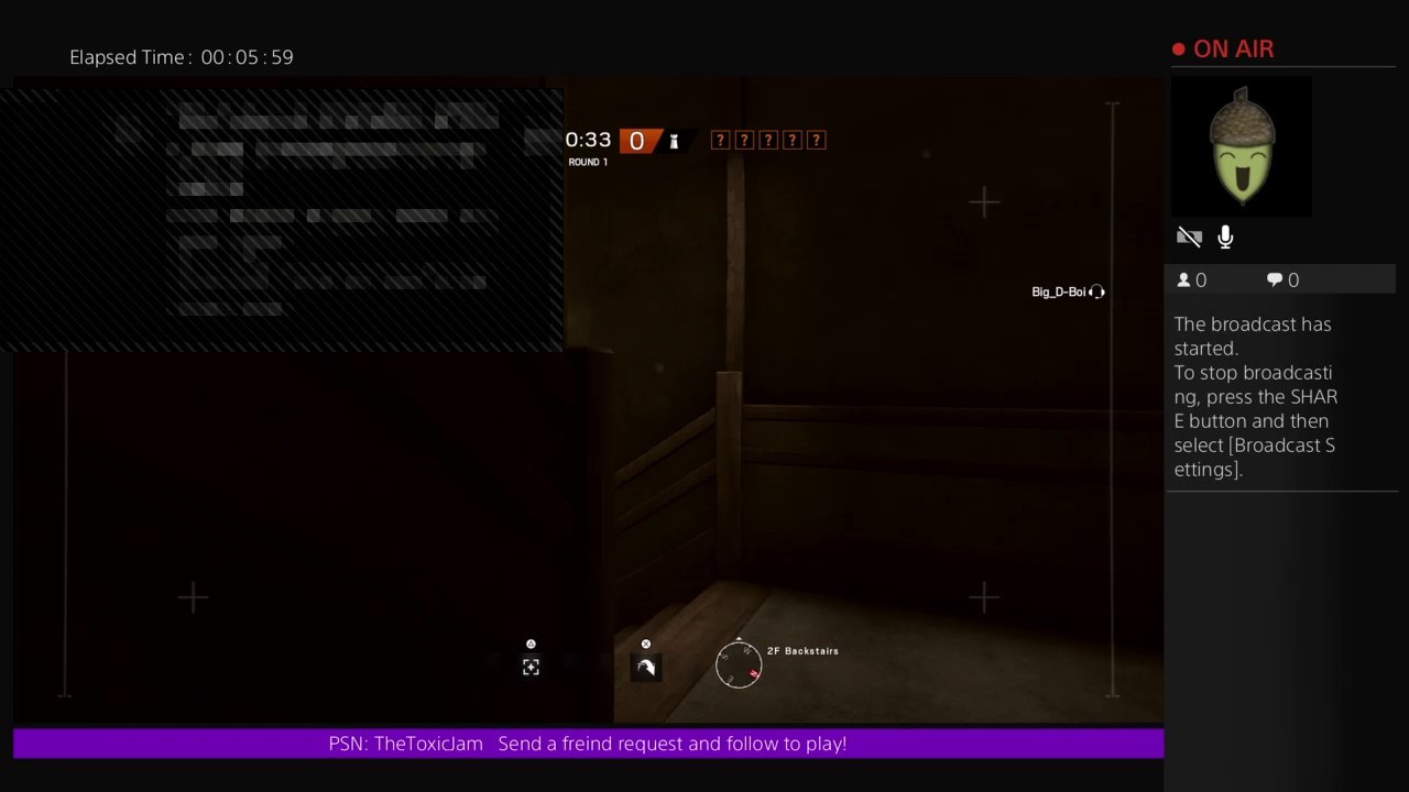 Siege, on my own
