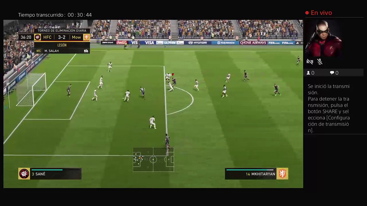 Transmisión de PS4 en vivo de luceropablo1990