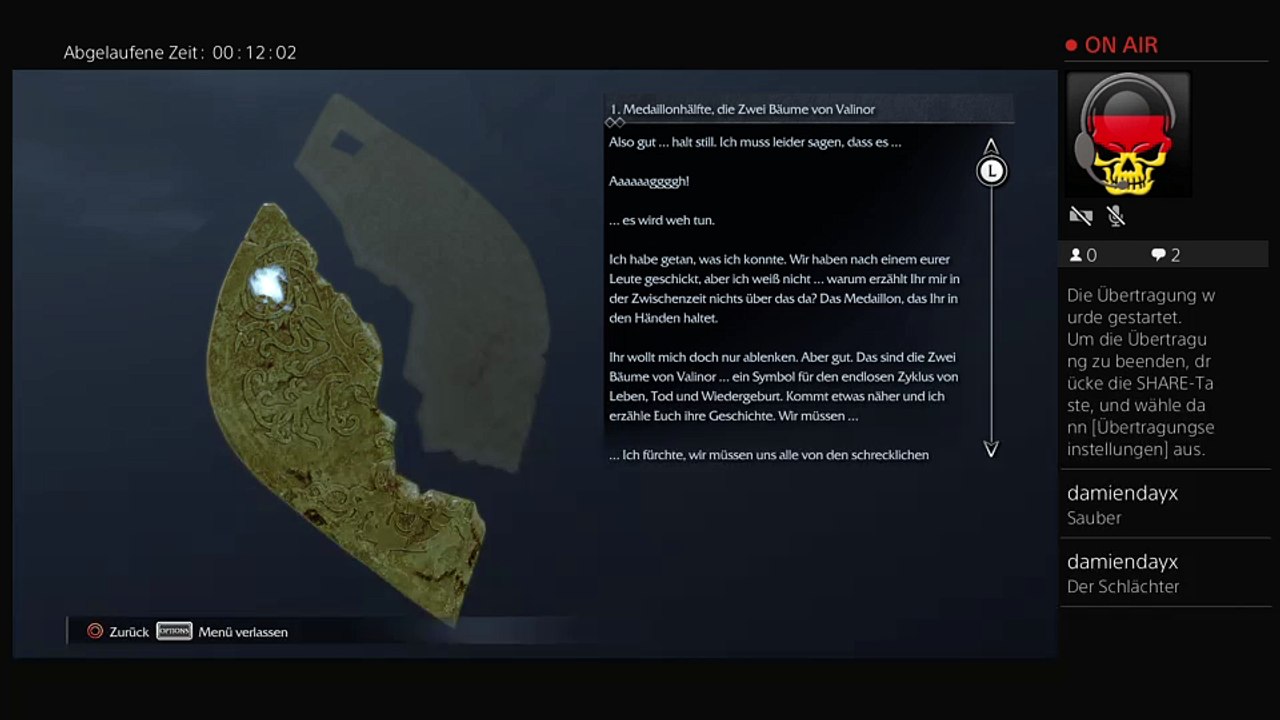 Ps4-live-Übertragung von undertacker500